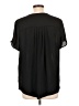 DR2 Black Short Sleeve Blouse Size L - photo 2