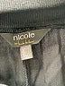 Nicole by Nicole Miller 100% Polyester Black Track Pants Size M - photo 7