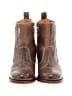BED|STU 100% Leather Brown Ankle Boots Size 7 - photo 2