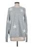 Splendid Stars Silver Pullover Sweater Size XS - photo 1