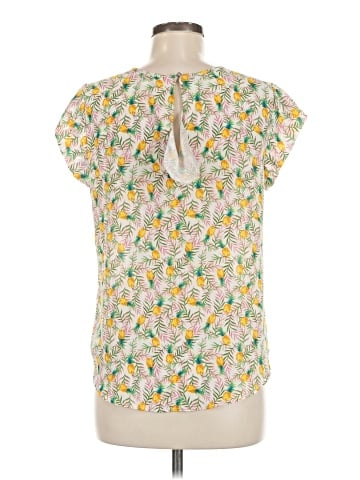 Lily White Short Sleeve Blouse (view 2)