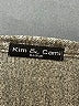 Kim & Cami Metallic Silver Long Sleeve Blouse Size M - photo 7