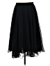 Max Studio 100% Polyester Solid Black Formal Skirt Size S - photo 1
