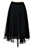 Max Studio 100% Polyester Solid Black Formal Skirt Size S - photo 2