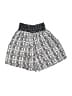 Aqua 100% Rayon Color Block Paisley Aztec Or Tribal Print Silver Shorts Size XS - photo 2
