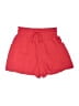 BCBGeneration 100% Polyester Solid Red Shorts Size XS - photo 1