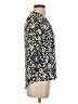 Monday Fun 100% Rayon Black 3/4 Sleeve Blouse Size S - photo 4