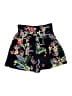 Zara Basic Floral Black Shorts Size XS - photo 1