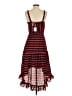 Hayden 100% Polyester Stripes Red Casual Dress Size S - photo 2