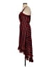 Hayden 100% Polyester Stripes Red Casual Dress Size S - photo 5