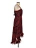 Hayden 100% Polyester Stripes Red Casual Dress Size S - photo 4