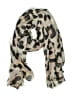 H&M 100% Polyester Animal Print Tan Scarf One size - photo 1