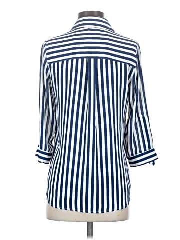 BCX 3/4 Sleeve Button-Down Shirt (view 2)