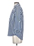 BCX Stripes Blue 3/4 Sleeve Button-Down Shirt Size XS - photo 5