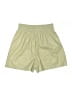 Topshop 100% Polyester Solid Green Athletic Shorts Size 4 - photo 2