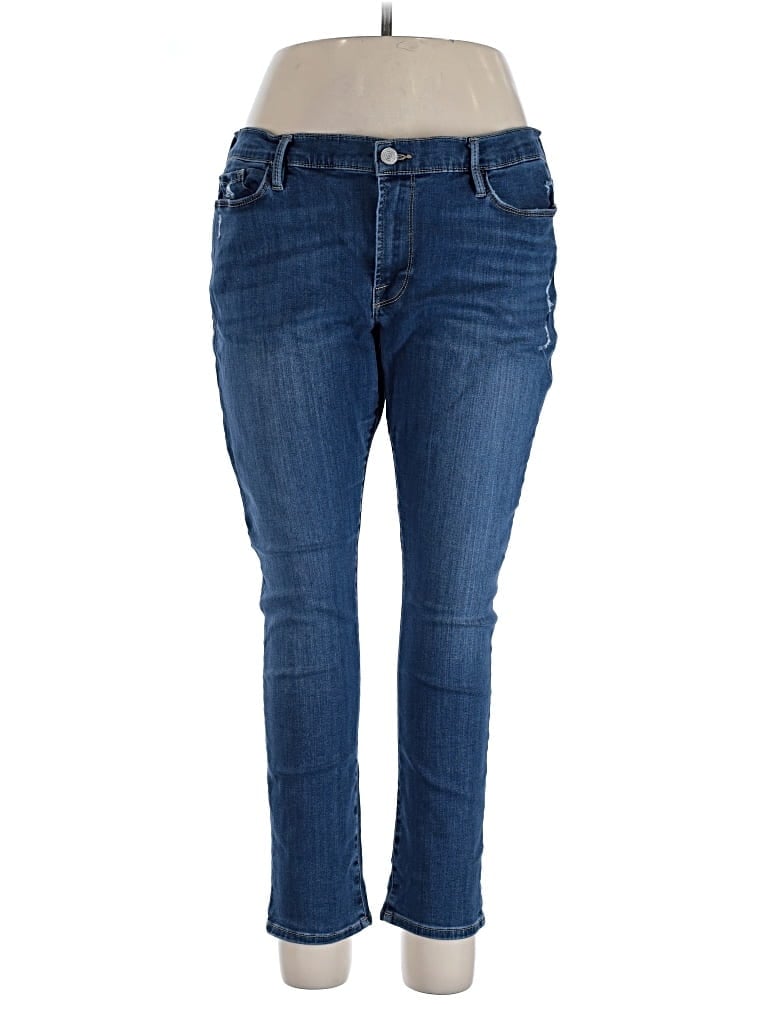 Pre-owned Frame Jeans In Blue