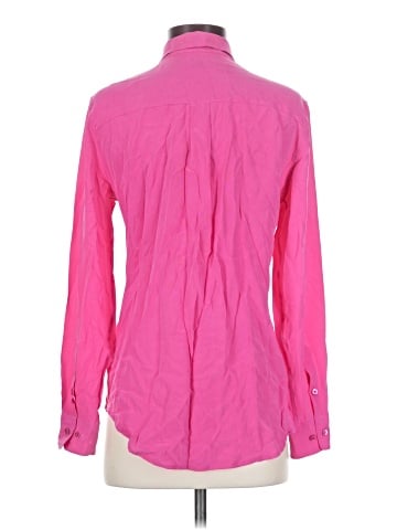 Equipment Long Sleeve Button-Down Shirt (view 2)