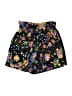 Tibi 100% Polyester Floral Black Shorts Size XXS - photo 2