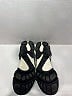 Dior 100% Leather Graphic Floral Gray Sandals Size EU 37 - photo 8