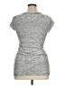 Max Studio Silver Short Sleeve T-Shirt Size XL - photo 2