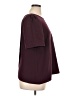 DR2 100% Polyester Burgundy Short Sleeve Blouse Size XL - photo 4