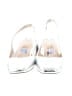 Charles by Charles David Metallic Silver Heels Size 7 1/2 - photo 2
