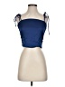 Urban Outfitters 100% Polyester Blue Sleeveless Blouse Size S - photo 1