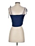 Urban Outfitters 100% Polyester Blue Sleeveless Blouse Size S - photo 2