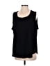 Automet Black Sleeveless T-Shirt Size 2X - photo 1