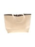 FURLA 100% Leather Solid Ivory Leather Tote One size - photo 1