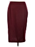 Venus Solid Burgundy Formal Skirt Size 12 - photo 1