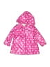DKNY 100% Polyurethane Hearts Pink Raincoat 9-12 MO / 12 MO - photo 1