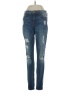 7 For All Mankind Hearts Blue Jeans Size 25 waist - photo 1