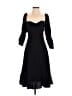 o.p.t Solid Black Cocktail Dress Size 4 - photo 1