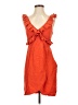 Tibi Orange Cocktail Dress Size 4 - photo 1