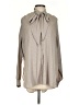 Babaton 100% Polyester Gray Long Sleeve Blouse Size XS - photo 1