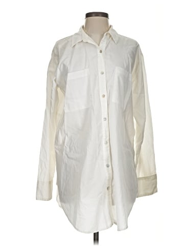 Free People Long Sleeve Button-Down Shirt (view 1)