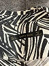 Zara Basic 100% Linen Animal Print Silver Casual Dress Size S - photo 7