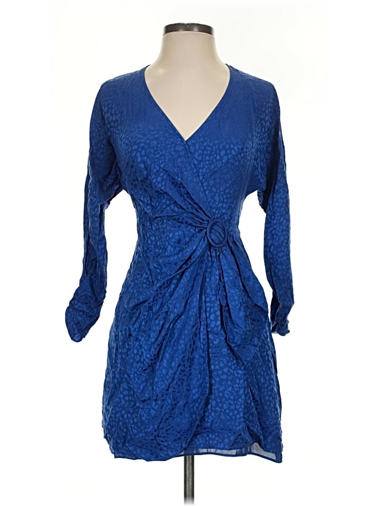 Pre-owned Parker Cocktail Dress In Blue