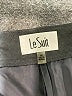 Le Suit 100% Polyester Gray Dress Pants Size 14 - photo 4