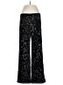 J. McLaughlin 100% Polyester Stars Black Casual Pants Size 8 - photo 1