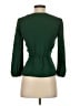 J.Crew 100% Polyester Green 3/4 Sleeve Blouse Size 0 (petite) - photo 2