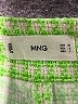 MNG Checkered-gingham Green Casual Pants Size 2 - photo 7