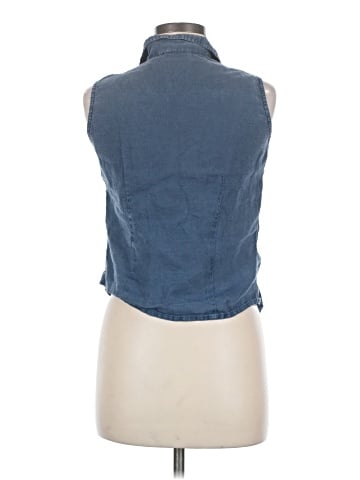Superga Sleeveless Button-Down Shirt (view 2)