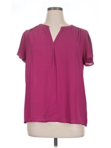 Monday Fun Short Sleeve Blouse (view 1)
