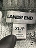 Lands' End 100% Cotton Gray Turtleneck Sweater Size XL (petite) - photo 7