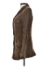 Faconnable Tweed Brown Wool Coat Size 2 - photo 5