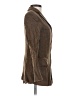 Faconnable Tweed Brown Wool Coat Size 2 - photo 4
