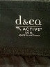 D&Co. Solid Black Casual Pants Size XL - photo 4