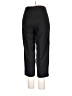 Studio C Chevron-herringbone Black Linen Pants Size 12 - photo 2